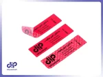 لیبل امنیتی بدون اثر LABLE dip NT