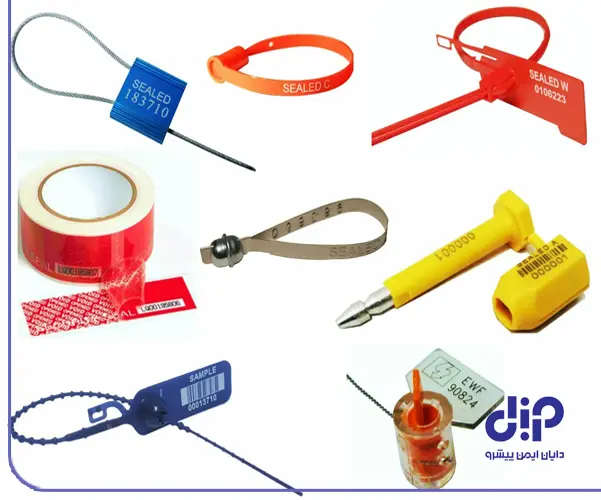 Types of security seals 1 مدل های مهر و موم امنیتی